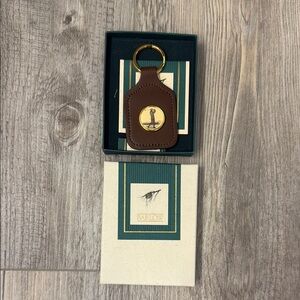 Brown Leather Key Holder